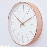Clock modern Rose gold My Wall Clock